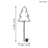 Dekorationsbelysning 'Spiky Tree'