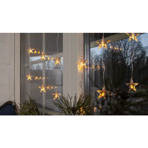 Ljusgardin Star Curtain 180x40cm 20 L
