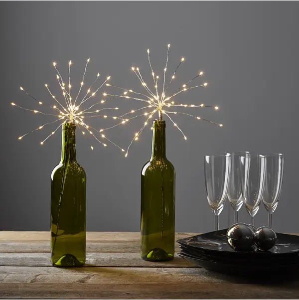 Inomhusdekoration Fireworkr Silver 60 L daylight