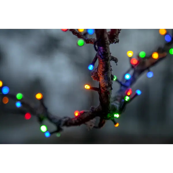 Ljusslinga LED 'Flashy Multi' 21m