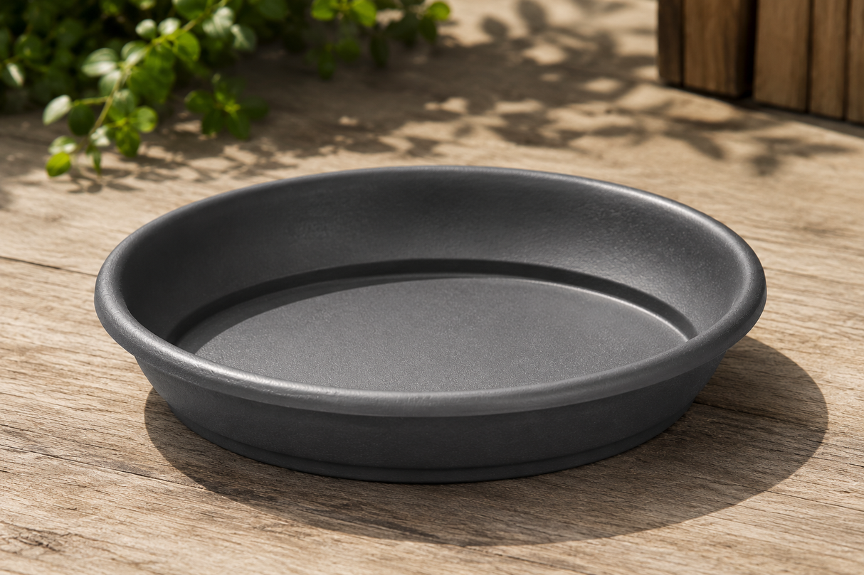 Krukfat Aura Round Saucer D46cm ASH