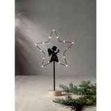 Inomhusdekoration Glimta Svart ängel