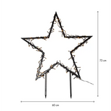 Dekorationsbelysning 'Spiky Star'