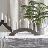 Ljusstake Bea Brun båge 7L