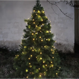 Julgransslinga Serie LED Svart 160L ww