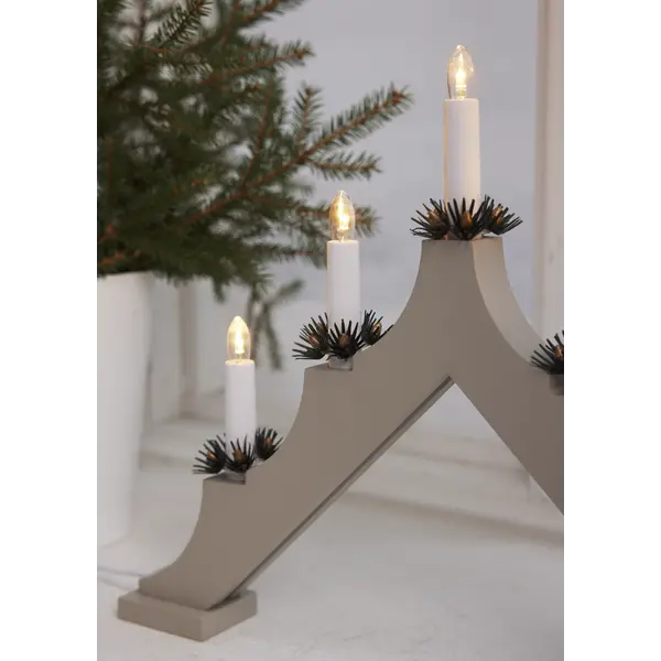 Ljusmanschett 7-pack Accessorize Grön kotte