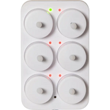 LED Värmeljus 6-pack Flamme Charge Vit 4x5 cm