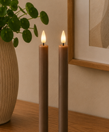 LED Kronljus H24,5cm Brun