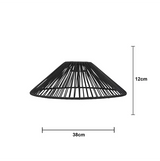 Lampskärm Vide Svart 38cm