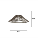 Lampskärm Vide Beige 38cm