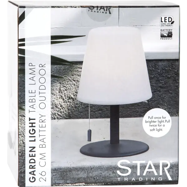 Bordslampa Kreta 26,5cm USB