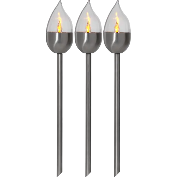 Gångbelysning Solcell 'Olympus' 3-pack