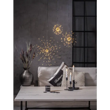 Hängande dekoration Fireworkr Svart 120L
