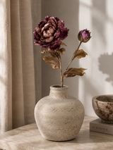 Peony Dried lila x2 71 cm