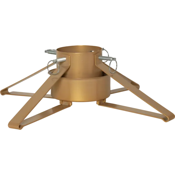 Julgransfot Granig Gold Guld metal 50x14 cm