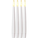 LED Antikljus 4-pack Paulina Vit 15,5 cm