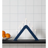 Ljusstake Jarve Blå A-form 7L