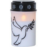 LED Gravljus Dove Vit 7,5x12 cm