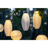 Dekorationsbelysning Solcell 'Festa' Beige