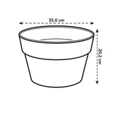 Loft Urban Bowl D35 cm Warm Grey