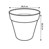 Loft Urban Round 25cm - White