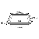 Loft Urban Fat Square 28 cm Living Concrete