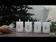 LED Blockljus 4-pack Flamme Advent Vit 7,5x12,5 cm