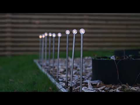 Dekorationsbelysning Solcell 'Bubbly 10-pin'