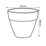Vibia Campana Round Utekruka 47cm - Anthracite
