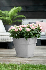 Loft urban Fat square 22cm Living Concrete